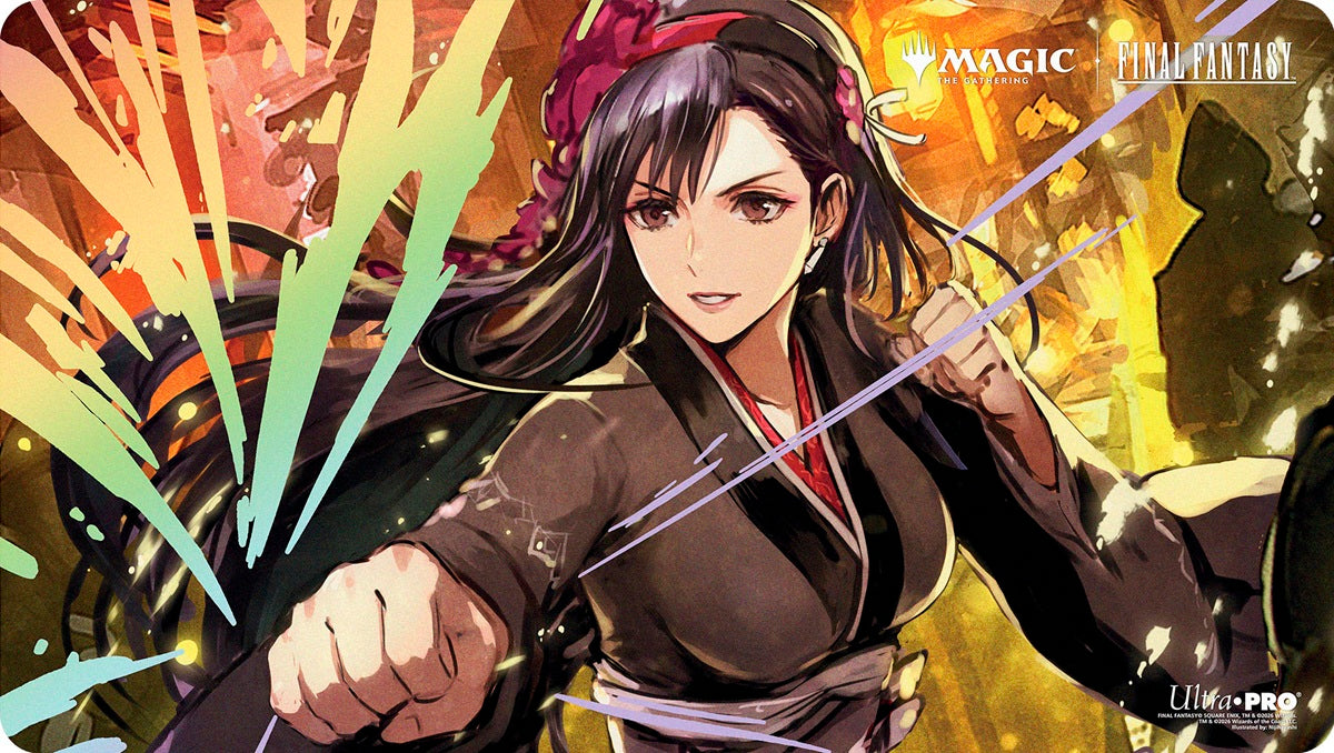 Ultra Pro Playmat - Magic The Gathering: Final Fantasy - Tifa Lockhart Foil