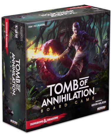 (DAMAGED) Dungeons And Dragons: Tomb of Annihilaton (Standard Edition) - Board Game