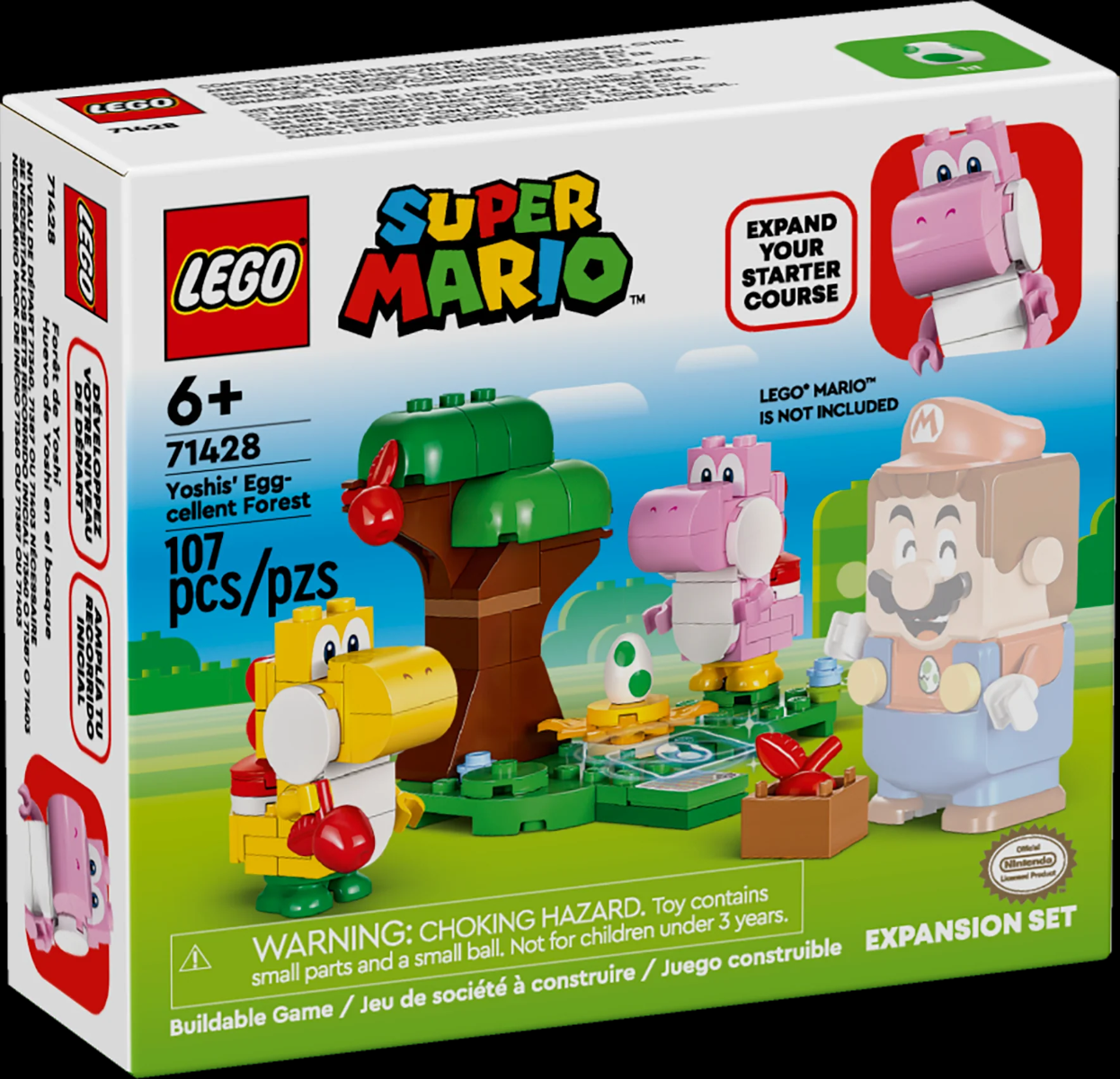 Lego Super Mario Yoshis' Egg-Cellent Forest Expansion Set