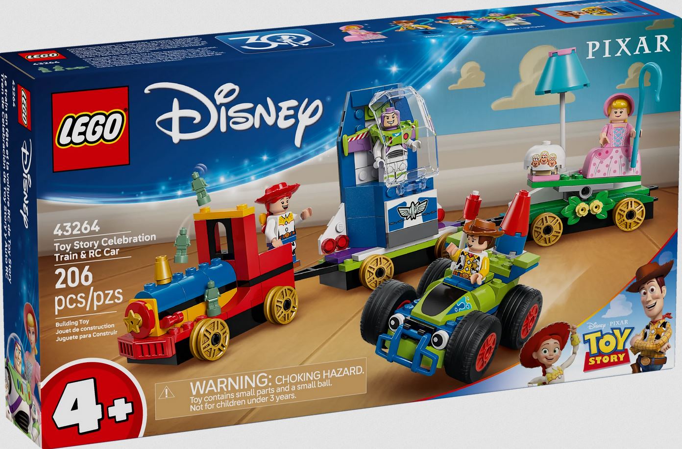 LEGO Disney Pixar Toy Story Celebration Train & RC Car