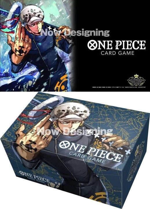One Piece TCG Trafalgar Playmat/Storage Box Set