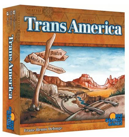 (DAMAGED) Trans America - Board Game