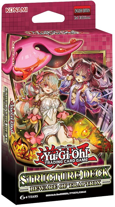 YuGiOh Beware of Traptrix Structure Deck