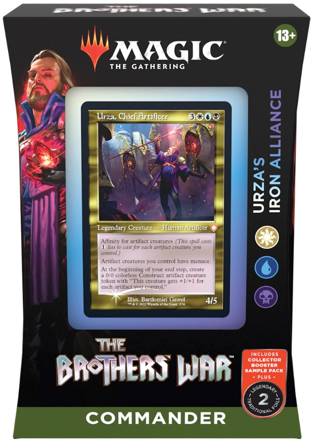 Magic the Gathering The Brothers War Commander - Urza's Iron Alliance