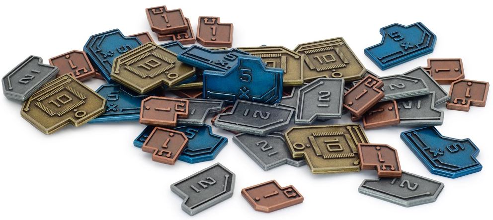 Vantage: Metal Coins - Board Game