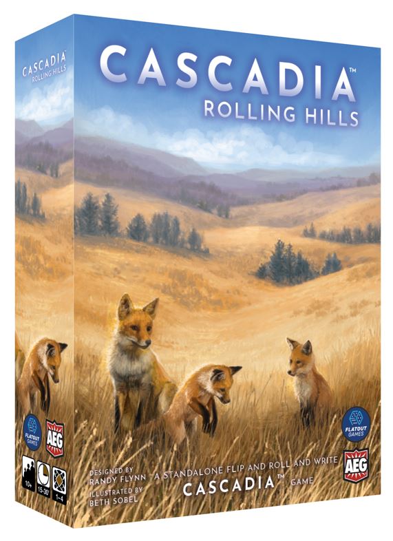 Cascadia Rolling Hills - Board Game