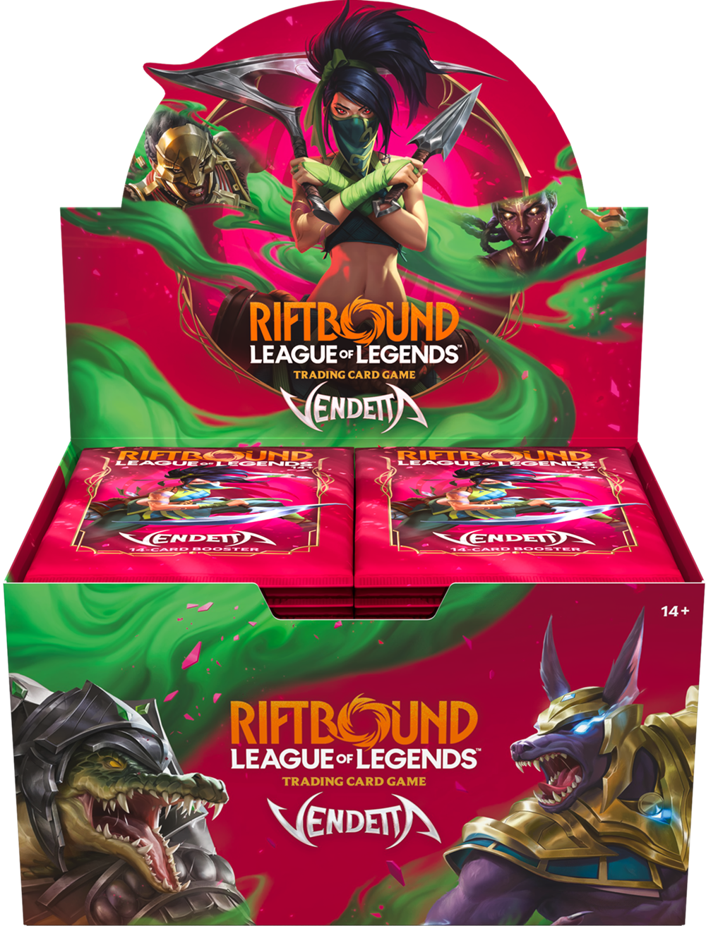 Riftbound League Of Legends Vendetta Booster Box