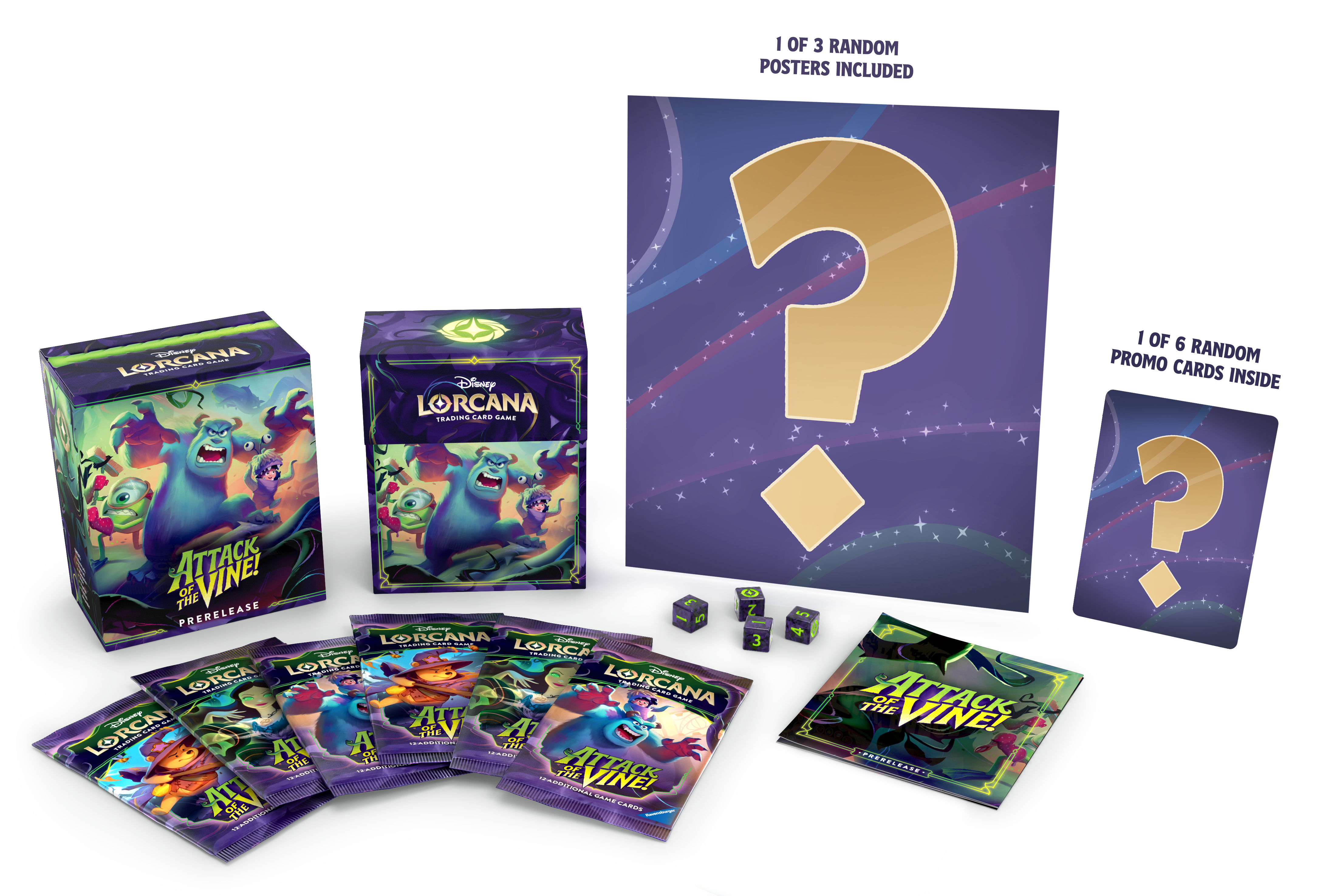 Disney Lorcana - Attack Of The Vine! - Pre-Release Pack