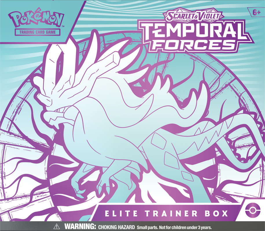 Pokemon SV5: Temporal Forces Elite Trainer Box - Walking Wake