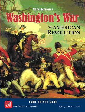 Washington's War The American Revolution - Board Game