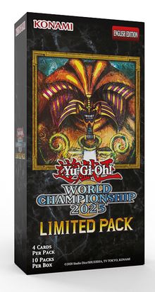 YuGiOh Limited Pack World Championship 2025 Booster Box