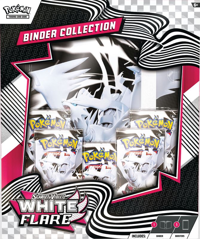 Pokemon SV10.5 White Flare Binder Collection