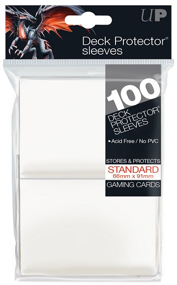 Ultra-Pro 100-count Standard Deck Protectors - White