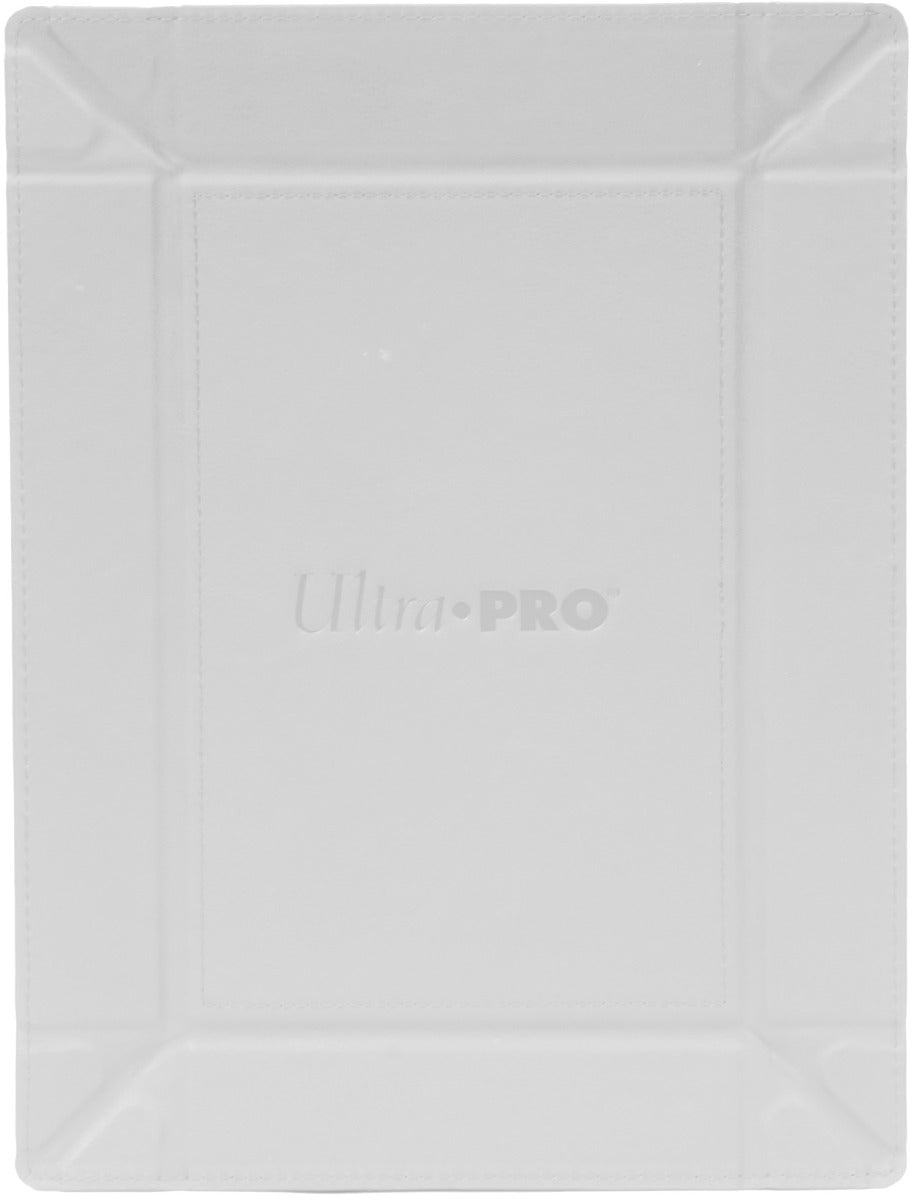 Ultra-Pro Dice Foldable Rolling Tray Magnetic Vivid White
