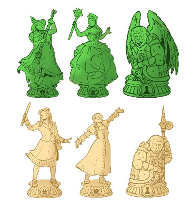 Wicked Chess Set (Noble Collection)