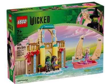 Lego Wicked: Glinda, Elphaba & Nessarose at Shiz University