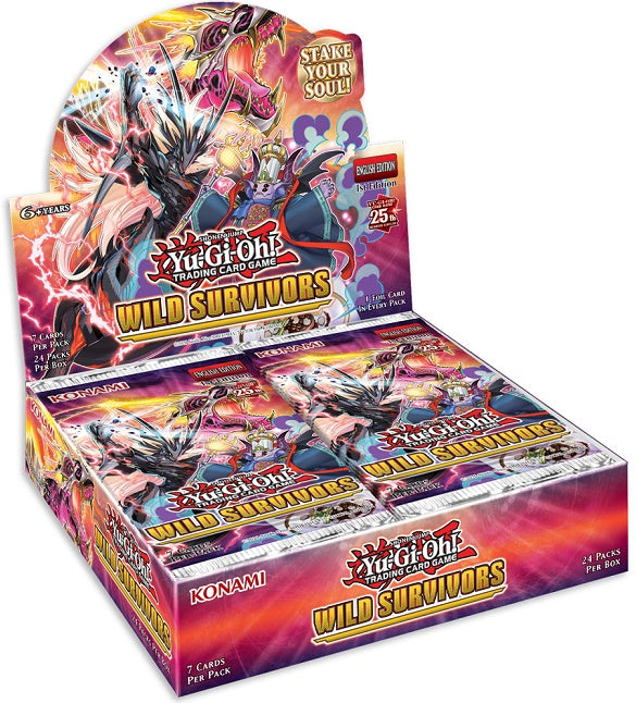 YuGiOh Wild Survivors Booster Box