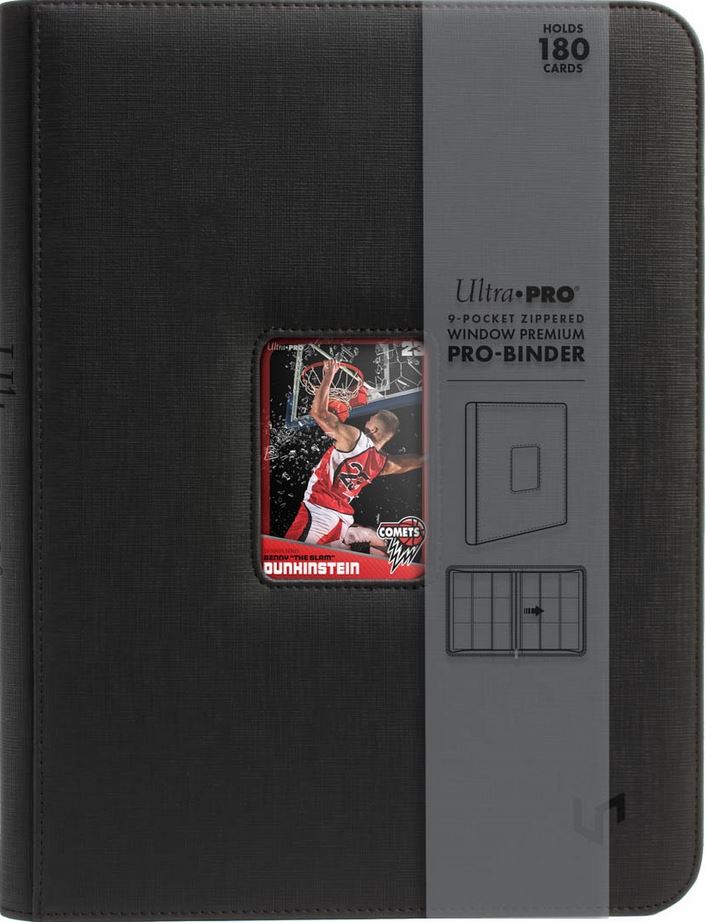 Ultra Pro Zip Binder Pro Window Premium 9-Pocket