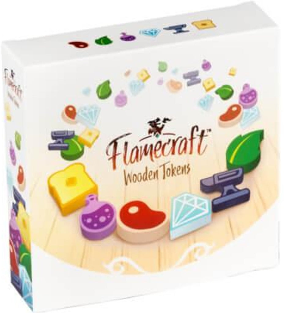 Flamecraft Wooden Resources 2nd Edition - Board Game