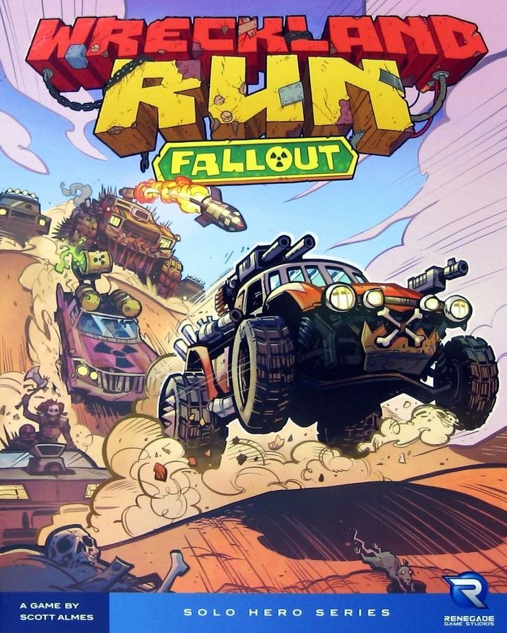 Wreckland Run Fallout Expansion - Board Game