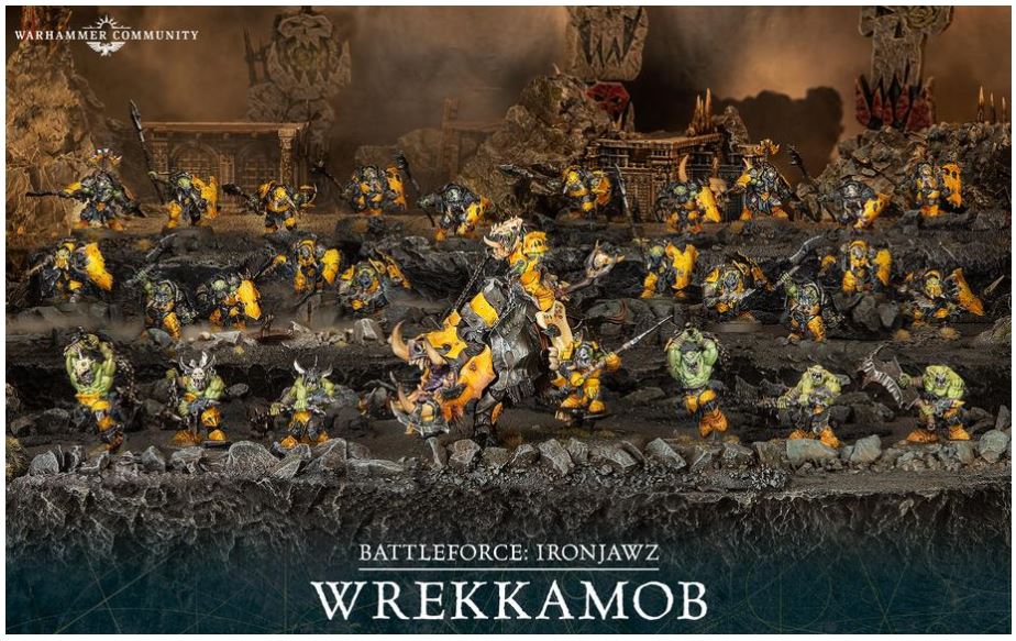 Warhammer Age of Sigmar: Ironjawz: Battleforce: Wrekkamob