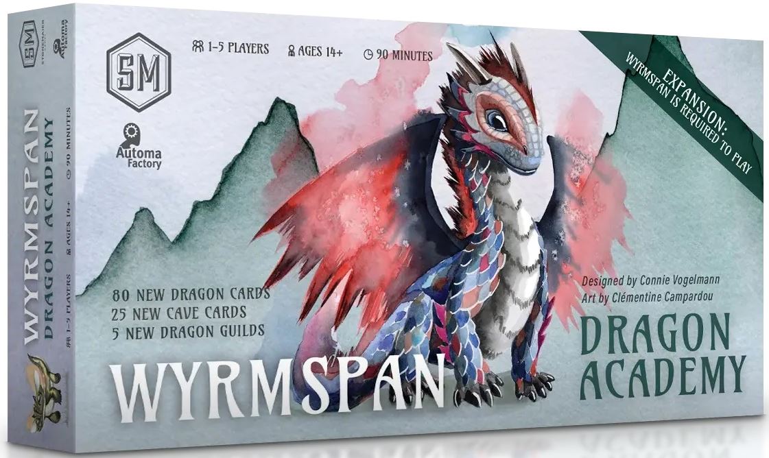Wyrmspan Dragon Academy Expansion - Board Game