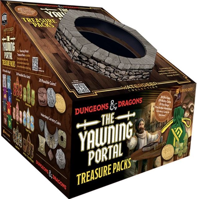 Dungeons & Dragons Sirius Dice D&D Yawning Portal Treasure Packs