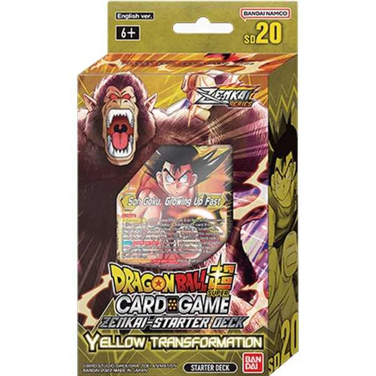 Dragon Ball Super Zenkai Series 1 Starter Deck 4 - Yellow Transformation