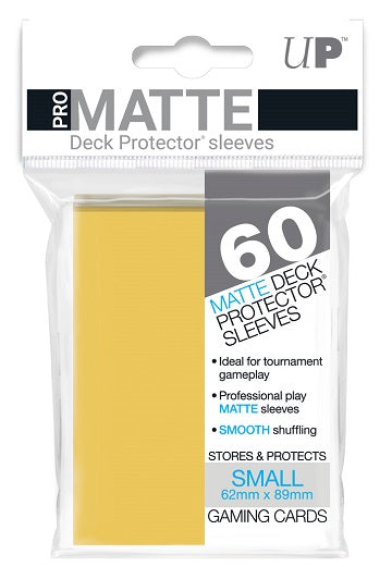 Ultra PRO Small Matte 60-Count - Yellow