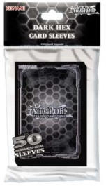 YuGiOh! 50-count Card Sleeves - Dark Hex