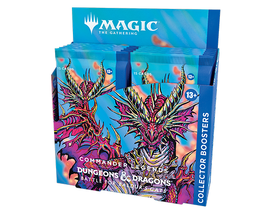 Magic the Gathering: Commander Legends Battle For Baldurs Gate - Collector Booster Box