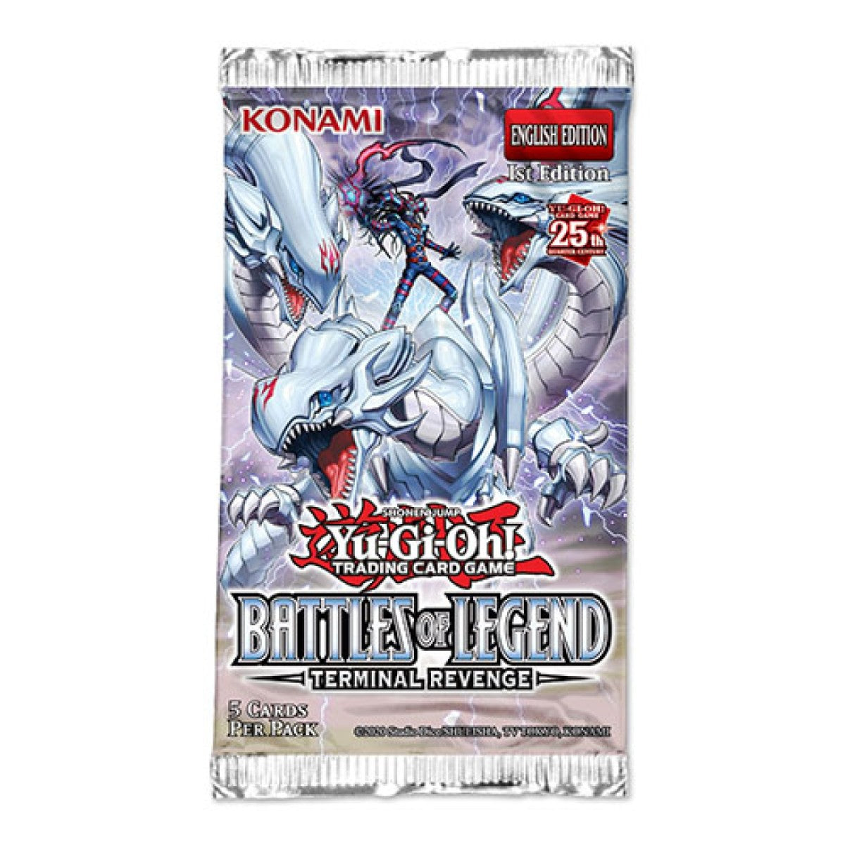 YuGiOh Battles of Legend: Terminal Revenge Booster Pack (Buy 2 Get 1 Free)