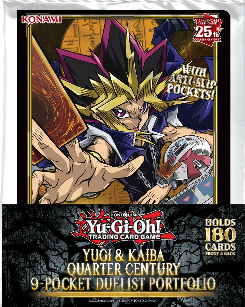 Yugioh Yugi/Kaiba Quarter Century Portfolio